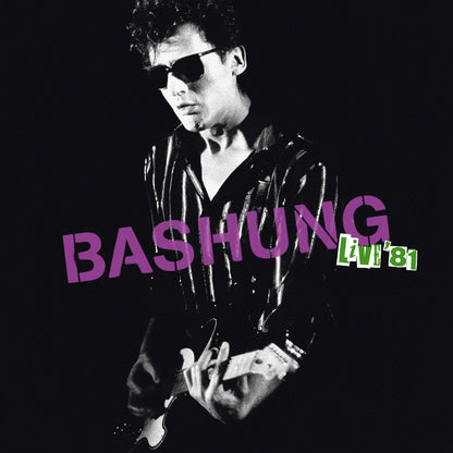 Alain Bashung - Live 81 - Double vinyle violet