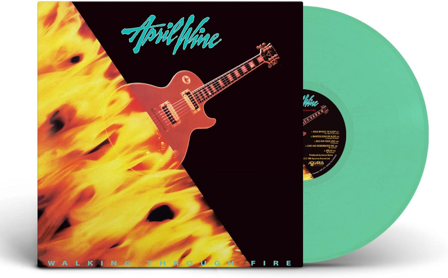 April Wine/Walking Through Fire (Teal Vinyl) [LP]