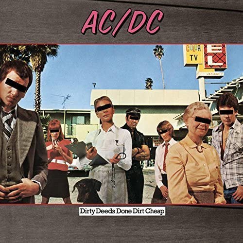 AC/DC ‎– Dirty Deeds Done Dirt Cheap - 180 GRAM VINYL LP