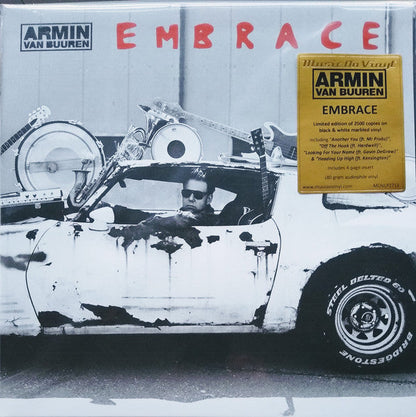 Armin van Buuren ‎– Embrace - 2 x WHITE MARBLED COLOURED VINYL 180 GRAM LP SET