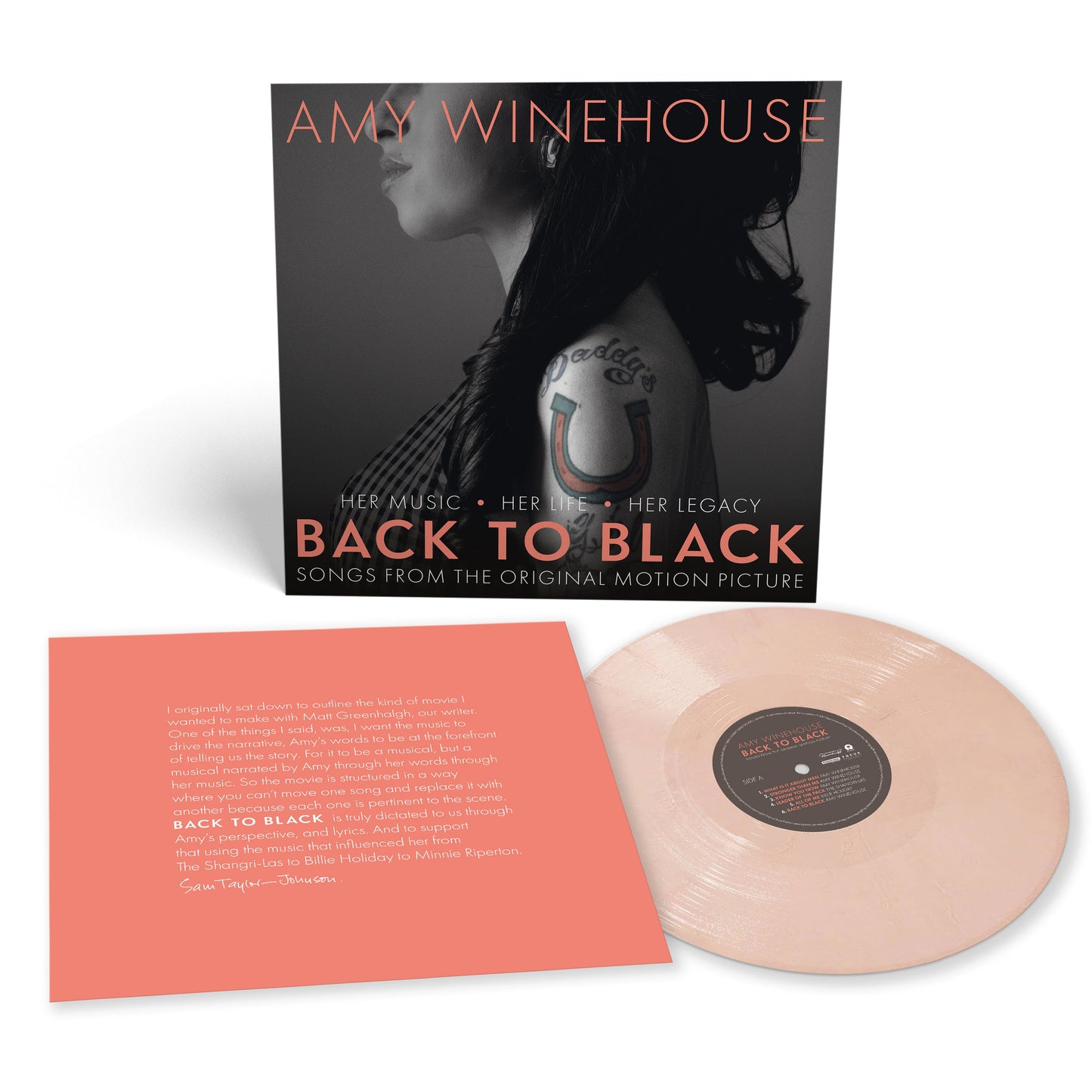 Amy Winehouse - Back to Black: Songs from the Original Motion Picture - Vinyle exclusif + T-Shirt