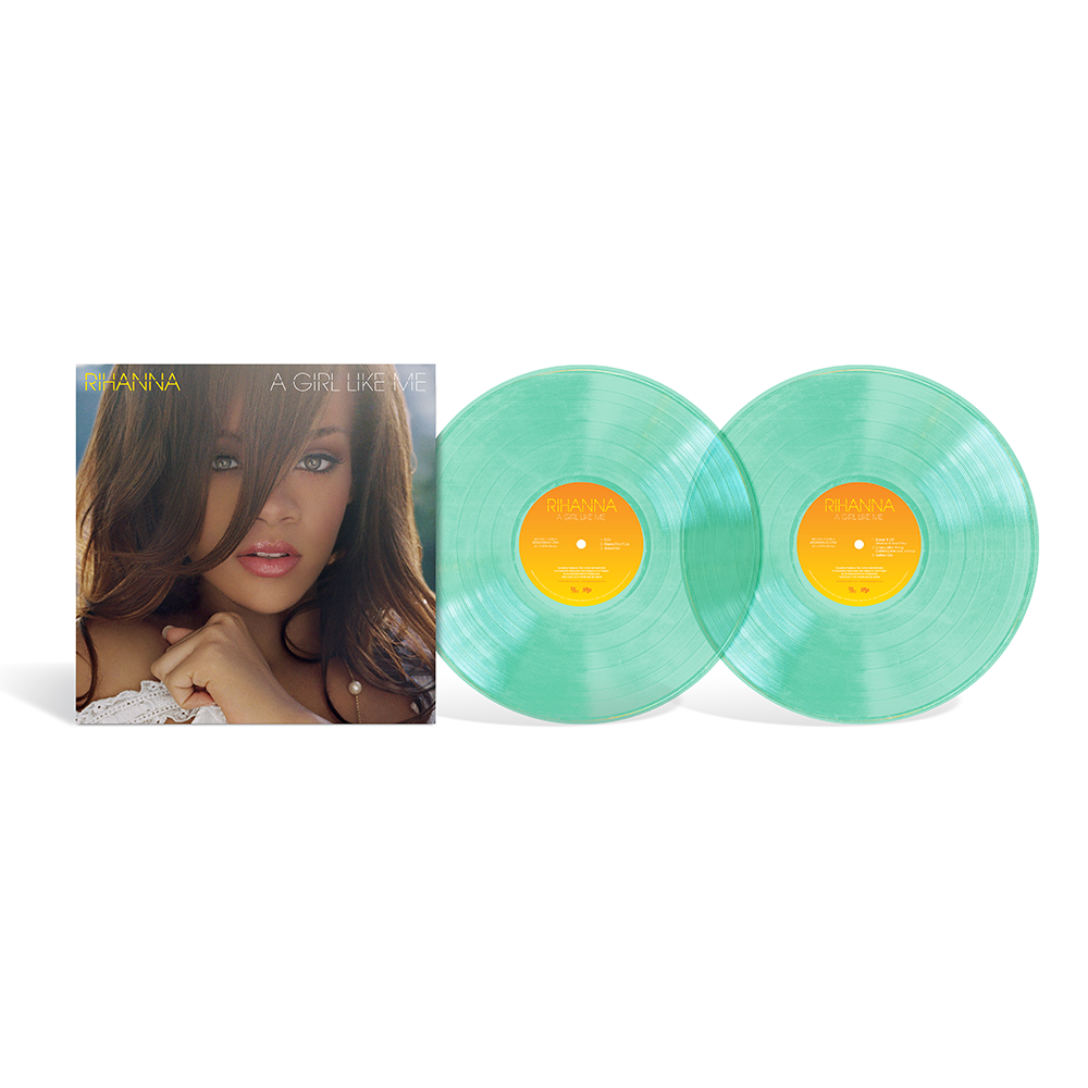 Rihanna - A Girl Like Me - Double vinyle bleu translucide