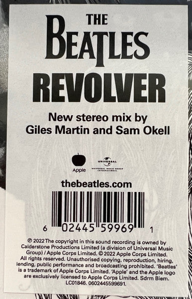 The Beatles - Revolver - VINYL LP - NEW STEREO MIX 2022 - NEW