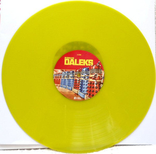 Dr. Who & The Daleks - 2 x YELLOW COLOURED VINYL LP SET