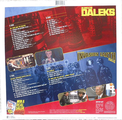 Dr. Who & The Daleks - 2 x YELLOW COLOURED VINYL LP SET