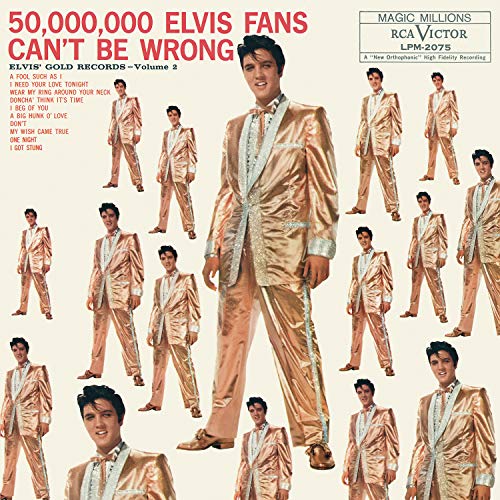 Elvis Presley - 50,000,000 Elvis Fans Can't Be Wrong: Elvis' Gold Records, Volume 2 Vinyl