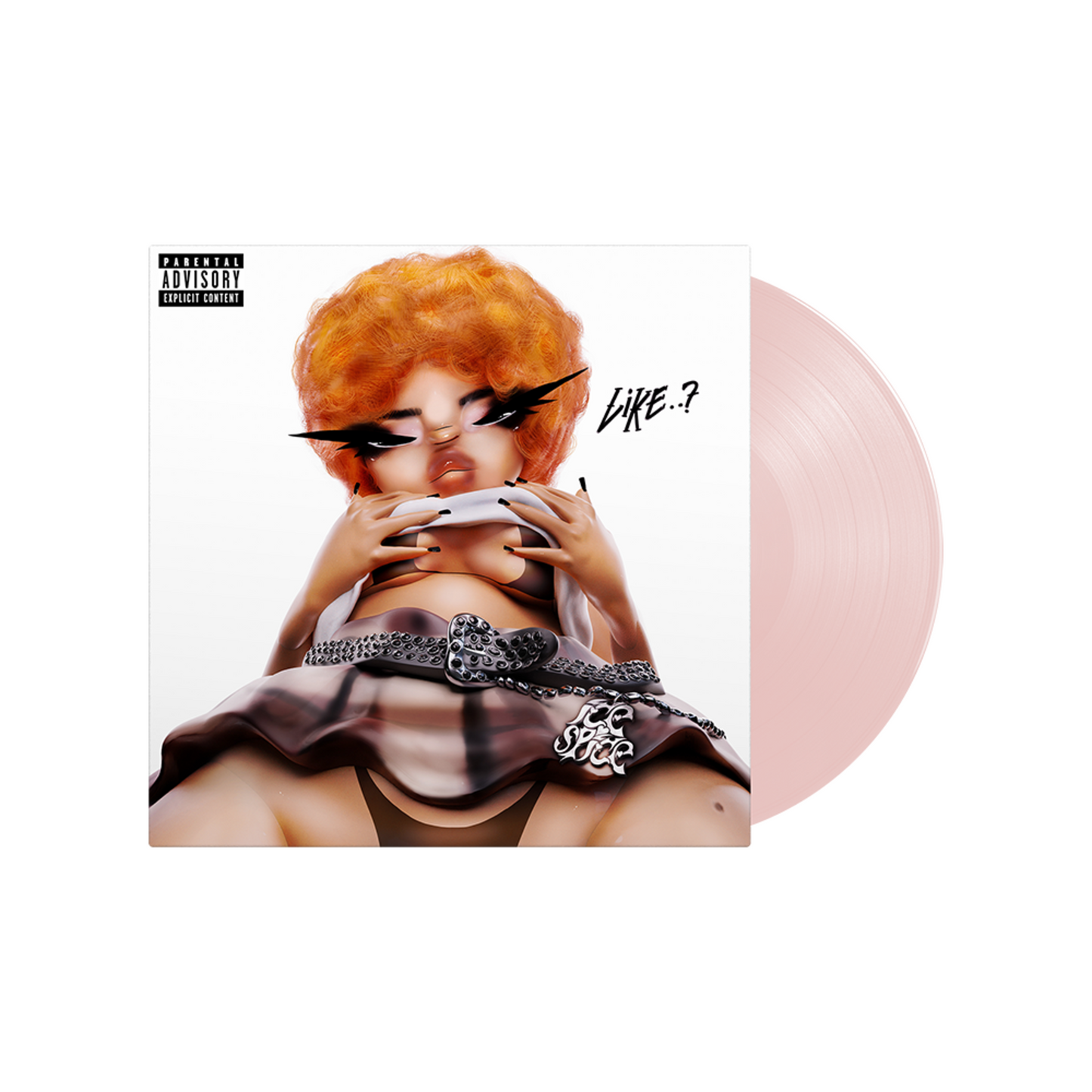 Ice Spice - Like..? - Baby Pink Deluxe Vinyl EP