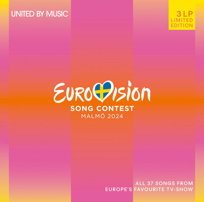 Eurovision Song Contest Malmö 2024 - Triple Vinyle édition limitée