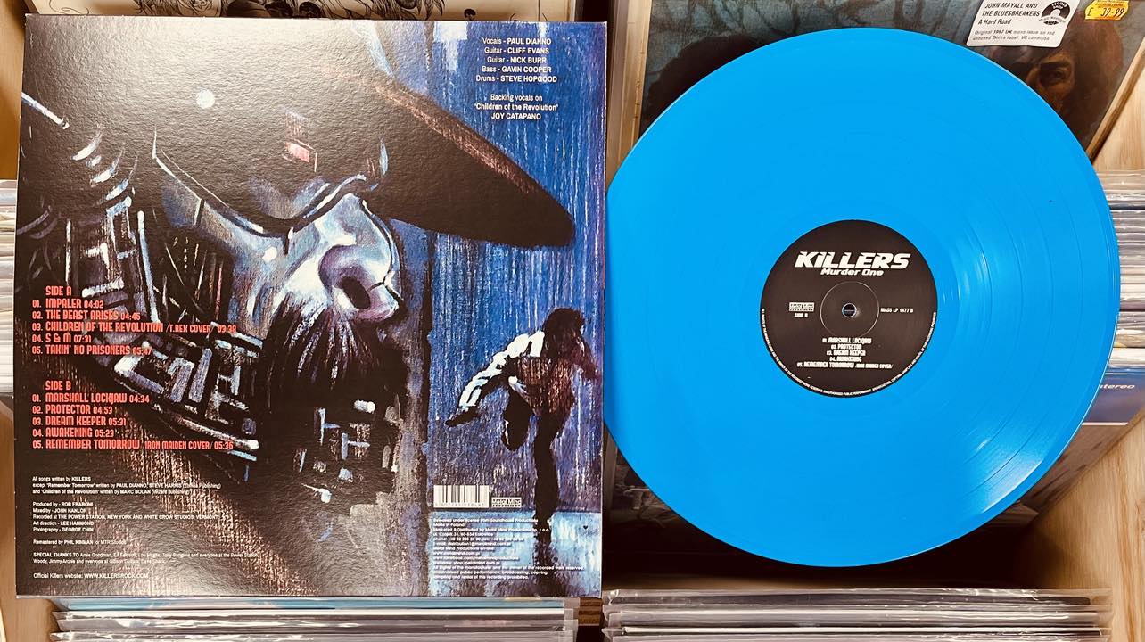 Killers – Murder One - BLUE COLOURED VINYL LP