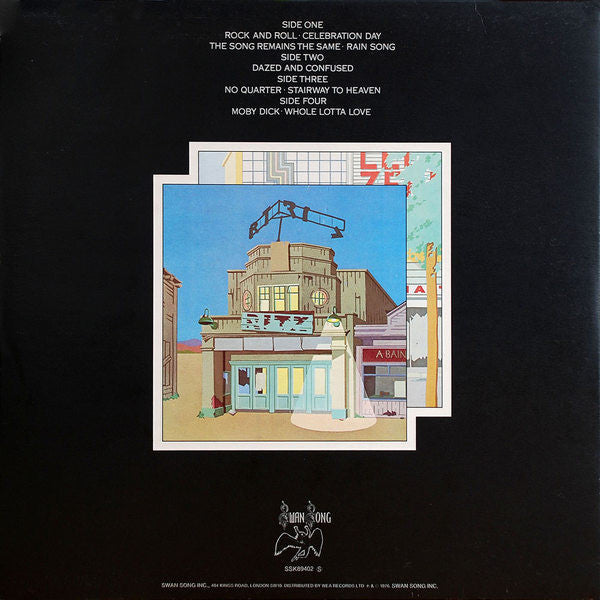 Led Zeppelin – The Soundtrack From The Film The Song Remains The Same - 2 x VINYL LP SET