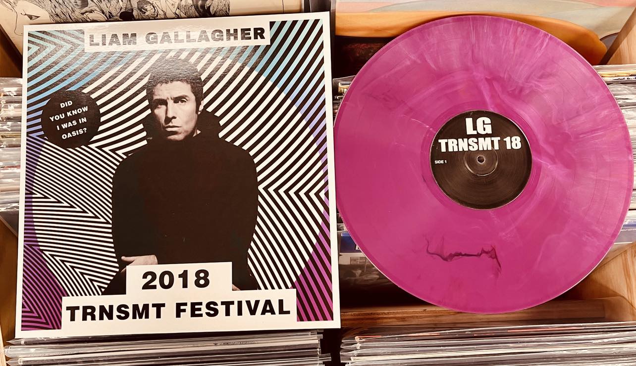 Liam Gallagher – TRNSMT Festival 2018 - MARBLED PURPLE COLOURED VINYL LP