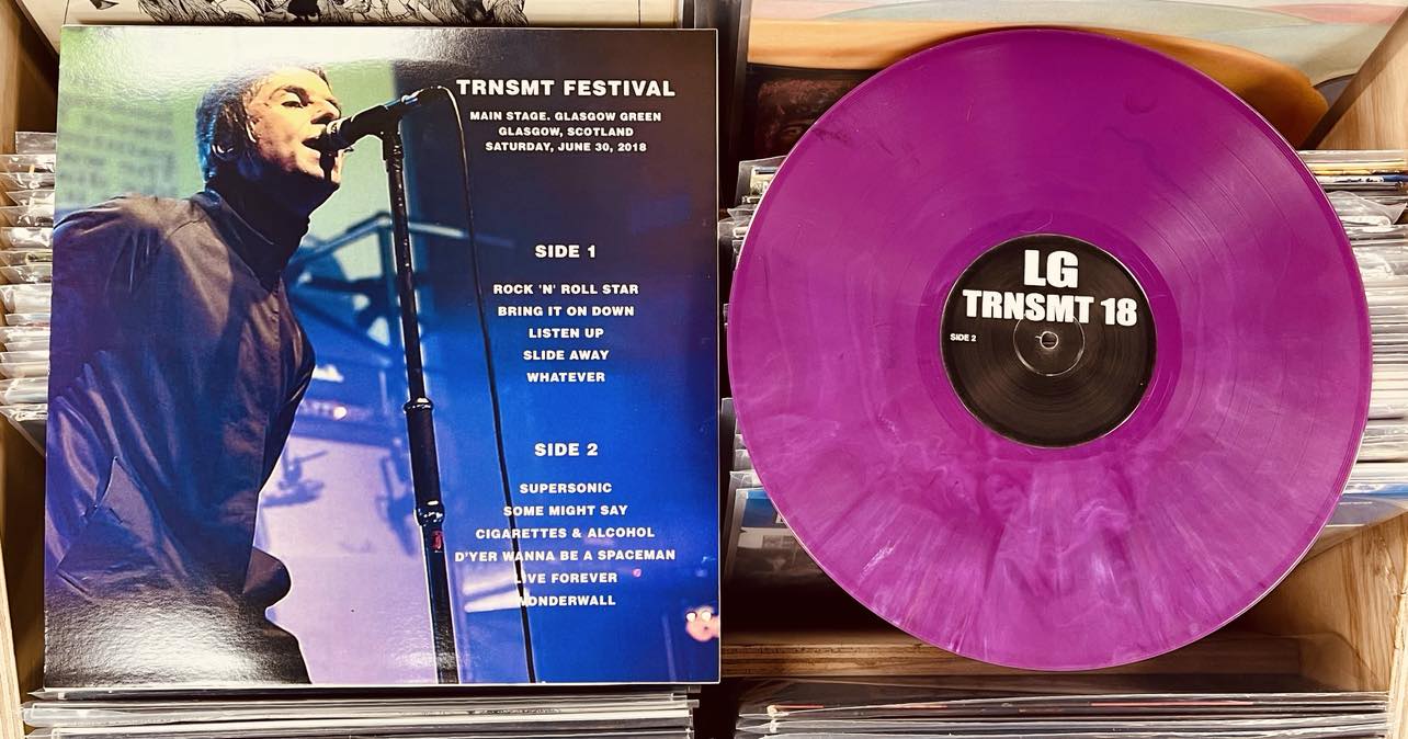 Liam Gallagher – TRNSMT Festival 2018 - MARBLED PURPLE COLOURED VINYL LP