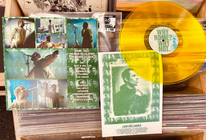 Liam Gallagher – Why Rome? Why Not.. - YELLOW COLOURED VINYL LP