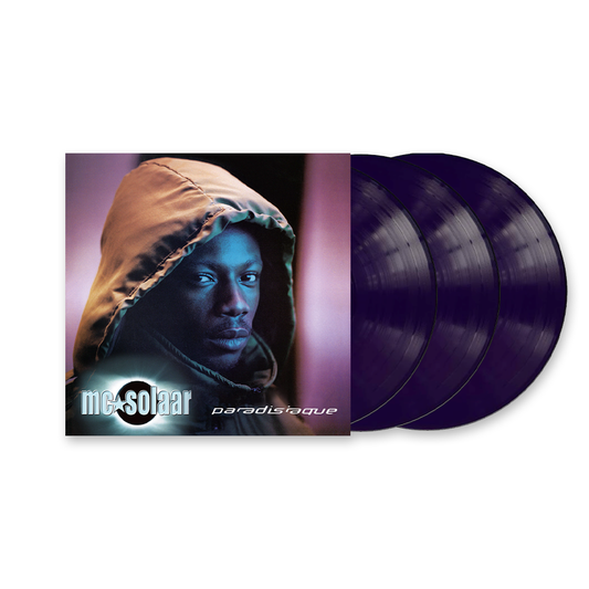 MC Solaar - Paradisiaque - Triple Vinyle Violet Foncé + Carte dédicacée