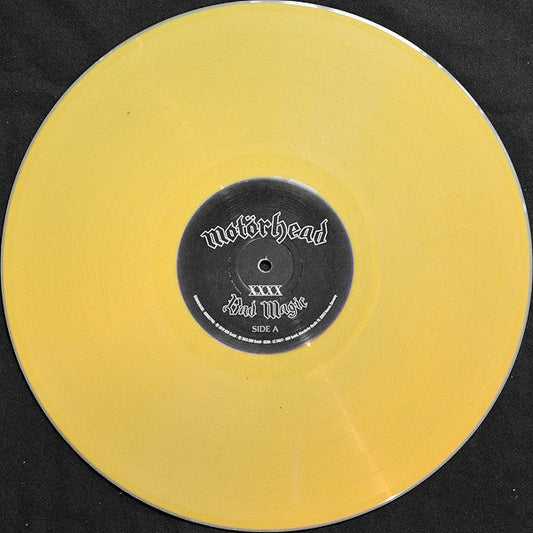 Motorhead – Bad Magic - YELLOW COLOURED VINYL LP