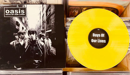 Oasis –  Days Of Our Lives - YELLOW COLOURED VINYL LP