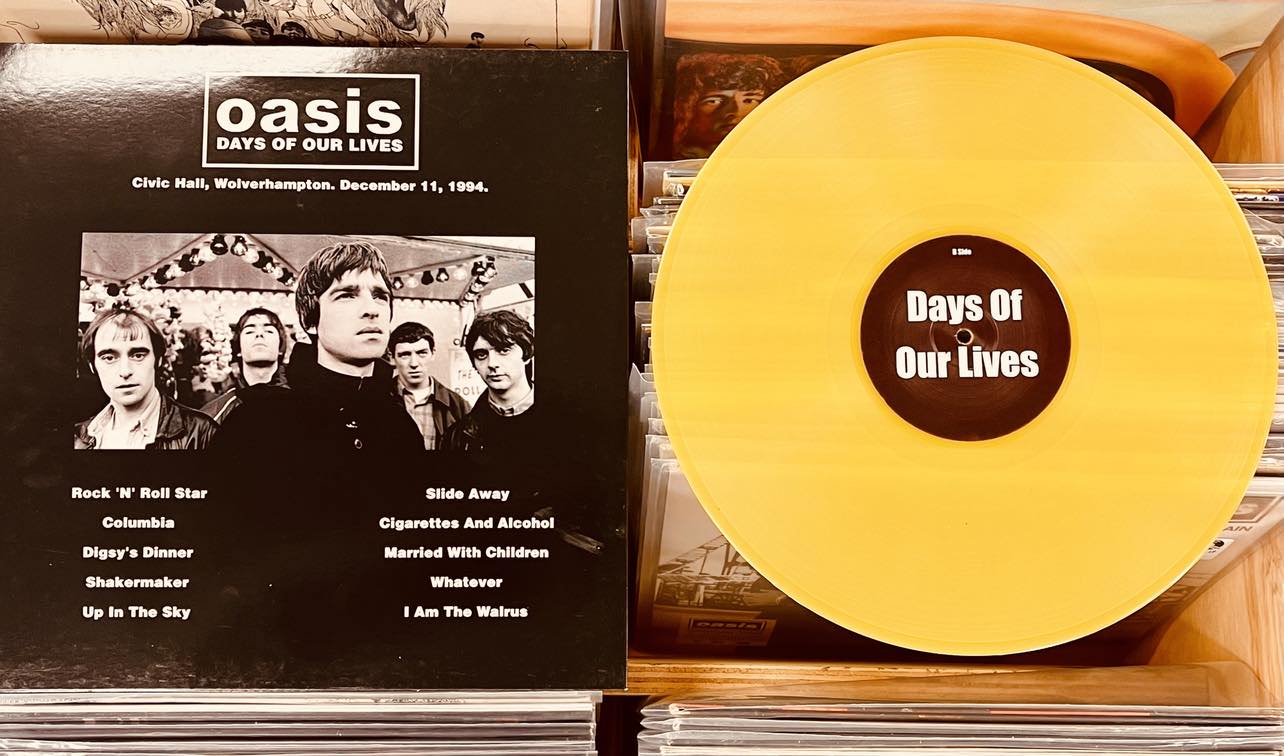 Oasis –  Days Of Our Lives - YELLOW COLOURED VINYL LP