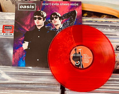 Oasis –  Don’t Ever Stand Aside - RED COLOURED VINYL LP