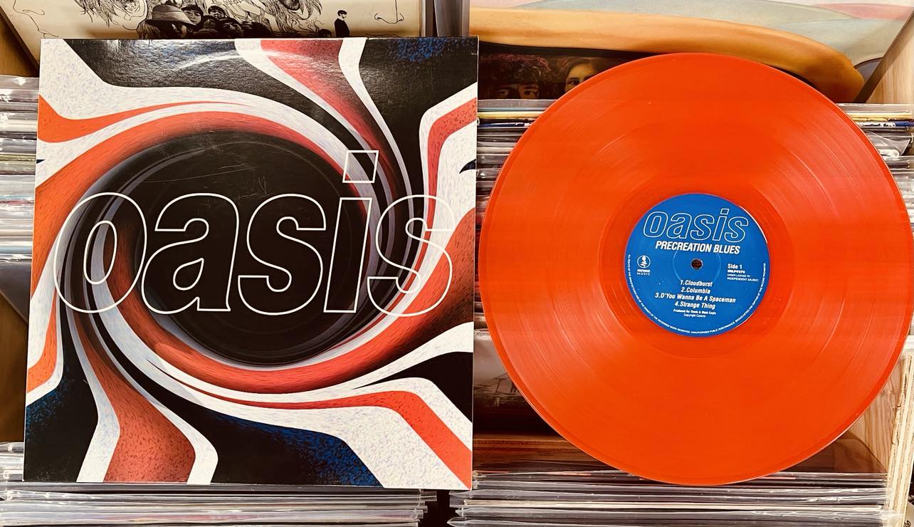 Oasis –  Precreation Blues - RED COLOURED VINYL LP