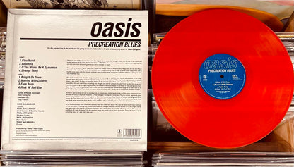 Oasis –  Precreation Blues - RED COLOURED VINYL LP