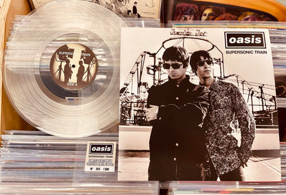 Oasis –  Supersonic Train - CRYSTAL CLEAR COLOURED VINYL LP