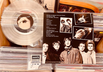 Oasis –  Supersonic Train - CRYSTAL CLEAR COLOURED VINYL LP