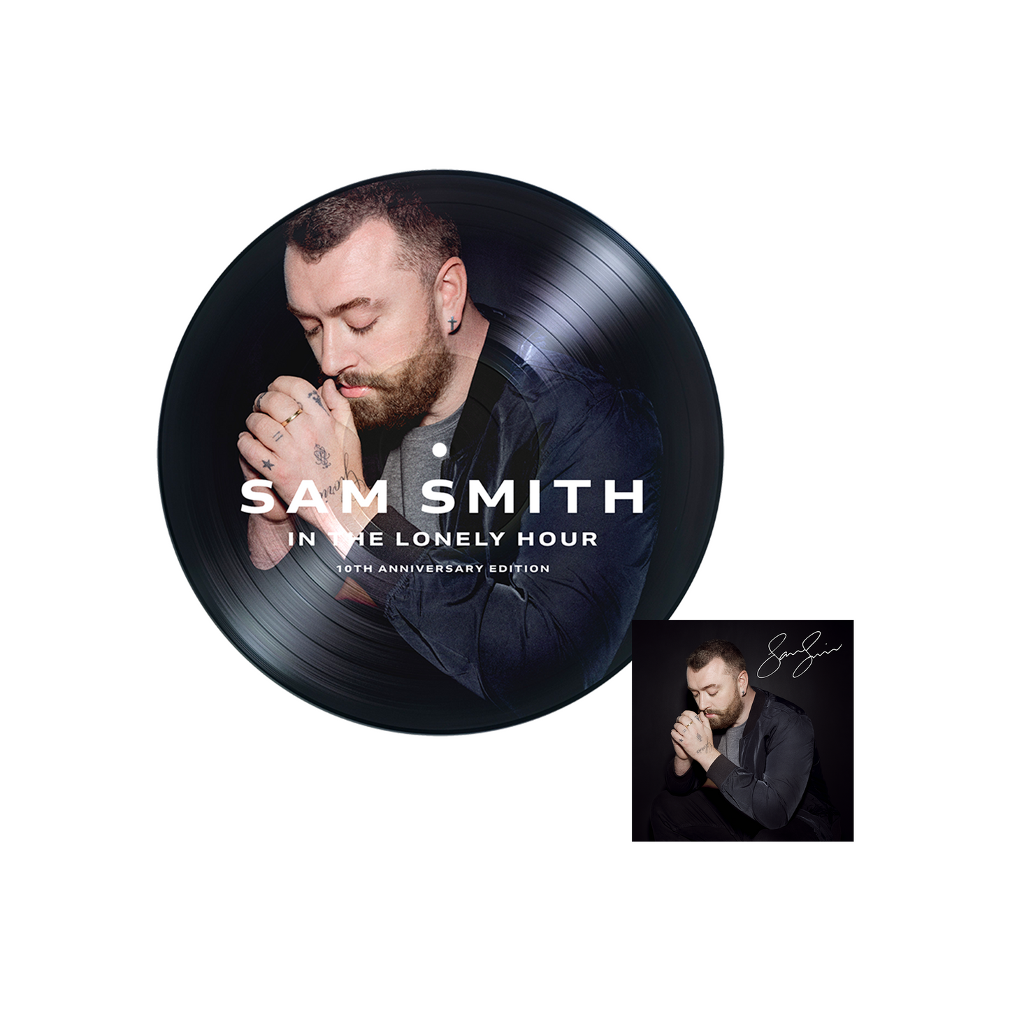 Sam Smith - In The Lonely Hour (10th Anniversary) - Vinyle picture + Carte dédicacée