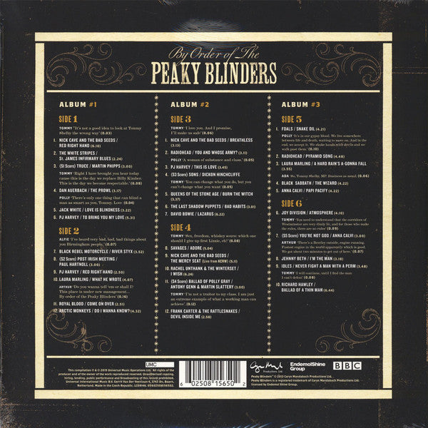 Various – Peaky Blinders (The Official Soundtrack) - 3 x VINYL LP SET