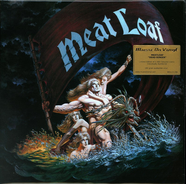 Meat Loaf - Dead Ringer - MARBLED ORANGE COLOURED VINYL LP