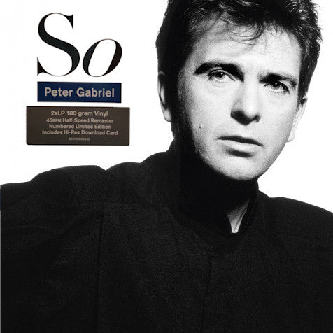 Peter Gabriel - So - 2 x  VINYL LP SET - HALF SPEED REMASTERED 45rpm