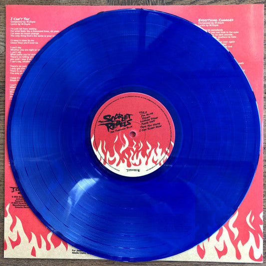 Scarlet Rebels – See Through Blue - MARBLED BLUE COLOURED VINYL LP