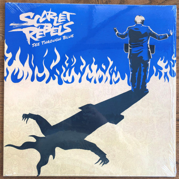 Scarlet Rebels – See Through Blue - MARBLED BLUE COLOURED VINYL LP