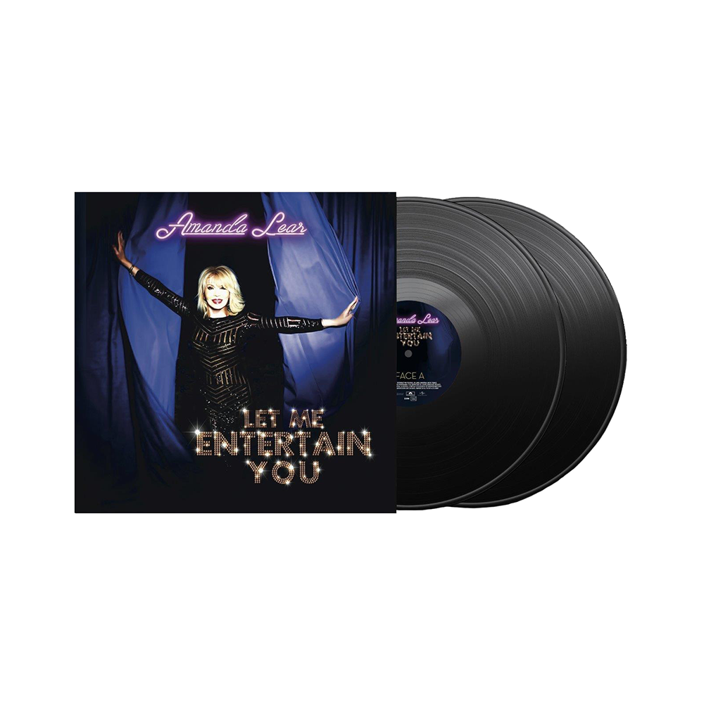 Amanda Lear - Let Me Entertain You (Gold Edition) - Double vinyle dédicacé