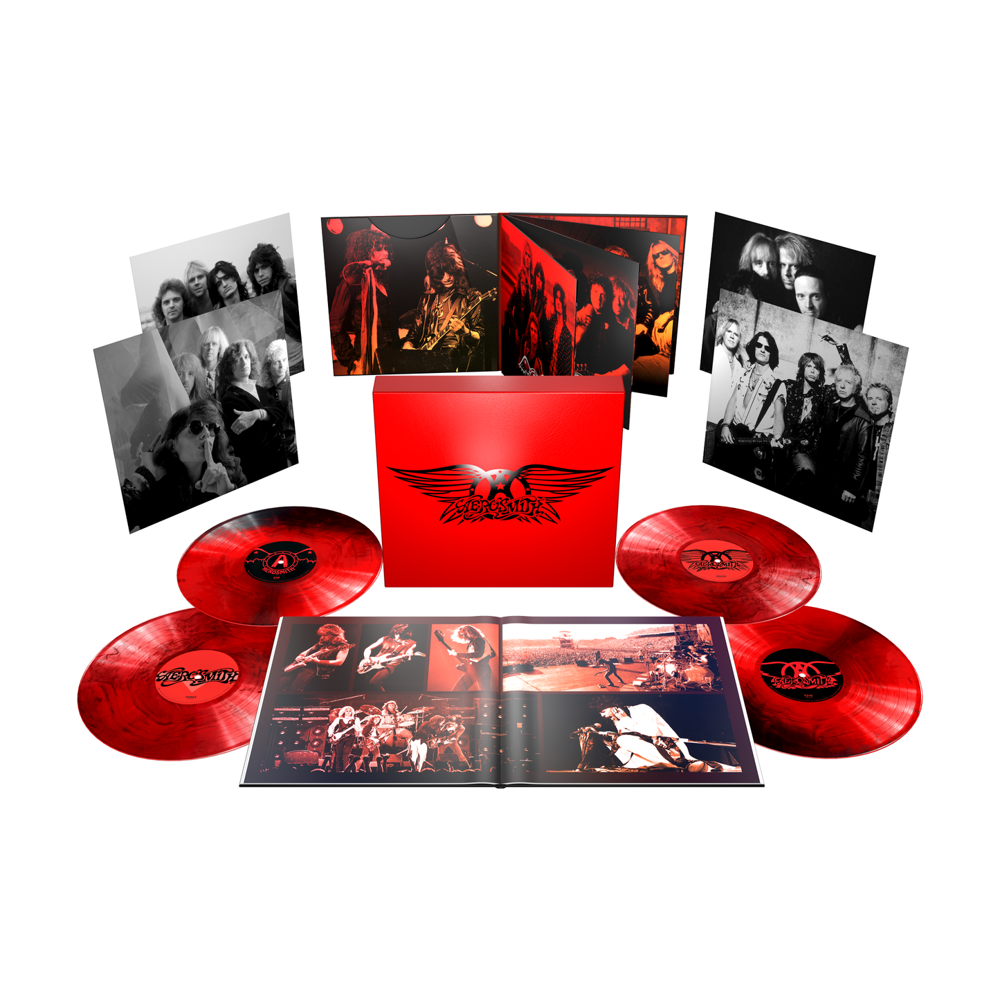 Aerosmith - Greatest Hits - Coffret 4LP Deluxe couleur (édition limitée)