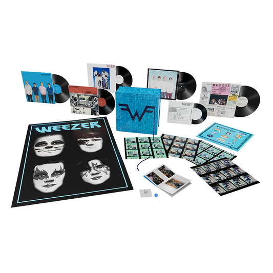 Weezer - Blue Album 30th Anniversary - Coffret Super Deluxe 4LP + 10″ + 7″