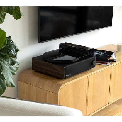 V Record Soundbar Turntable