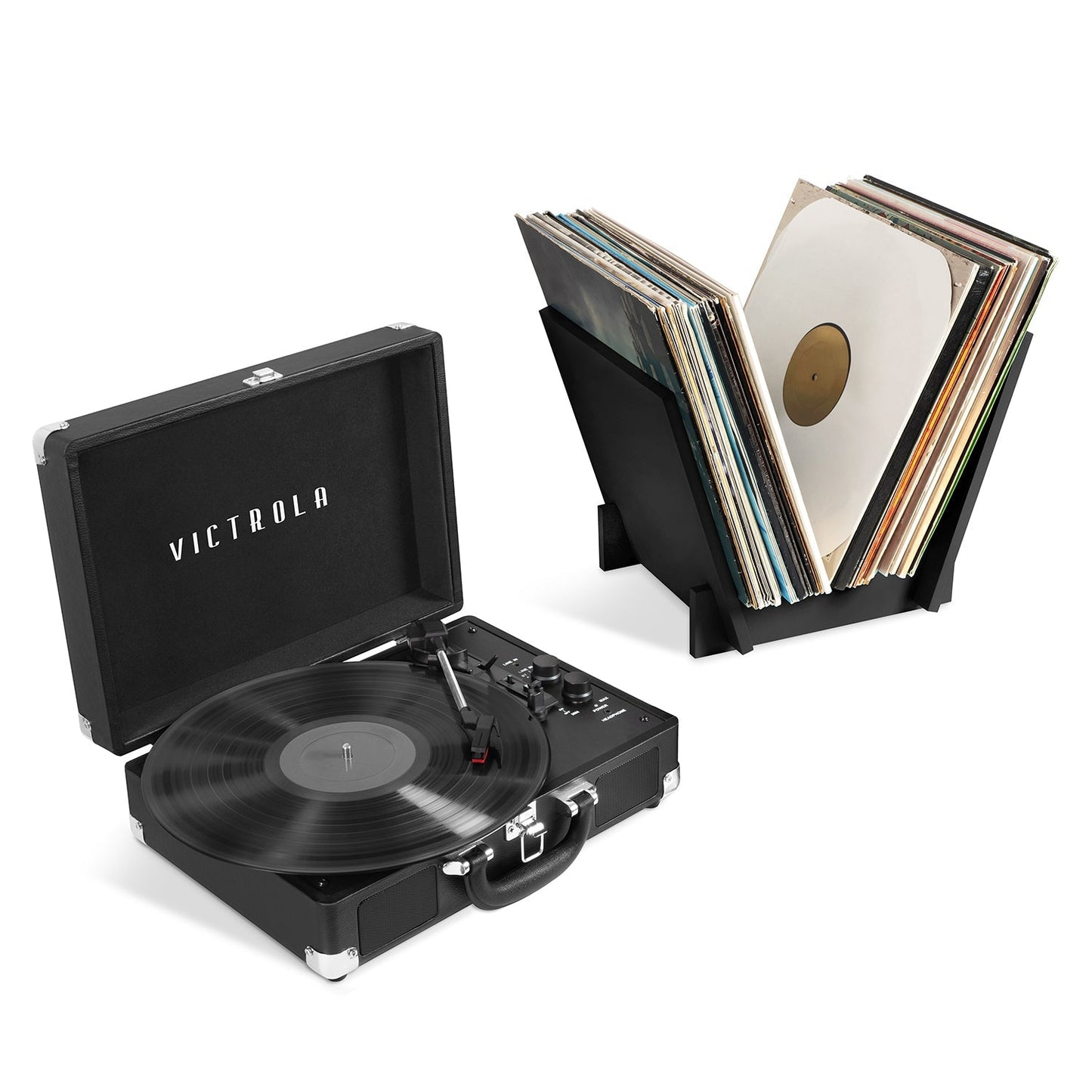 The Journey+ Bundle Suitcase Record Player