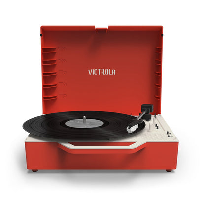 The Re-Spin Sustainable Bluetooth Suitcase Record Player