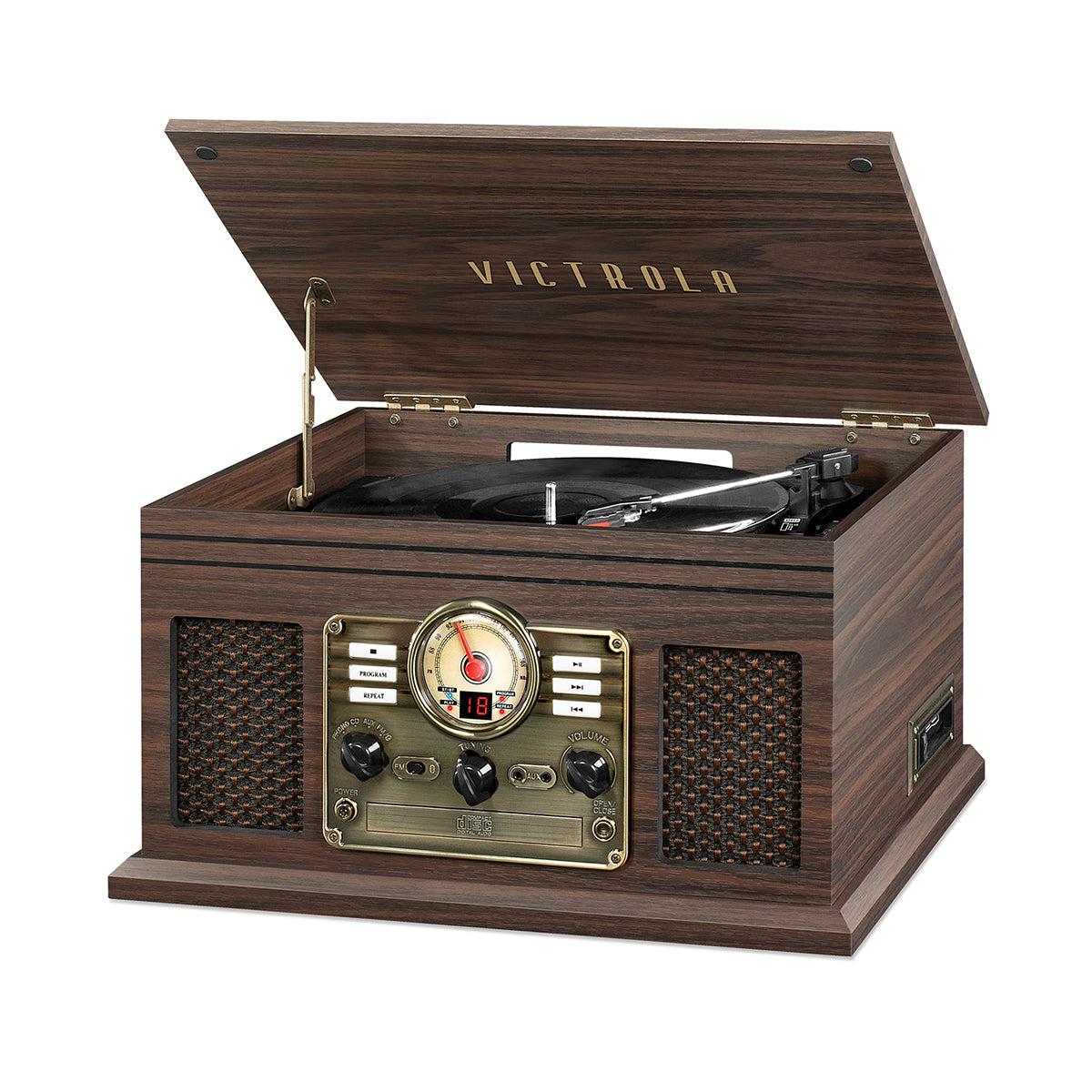 The Quincy 6-in-1 Nostalgic Record Player