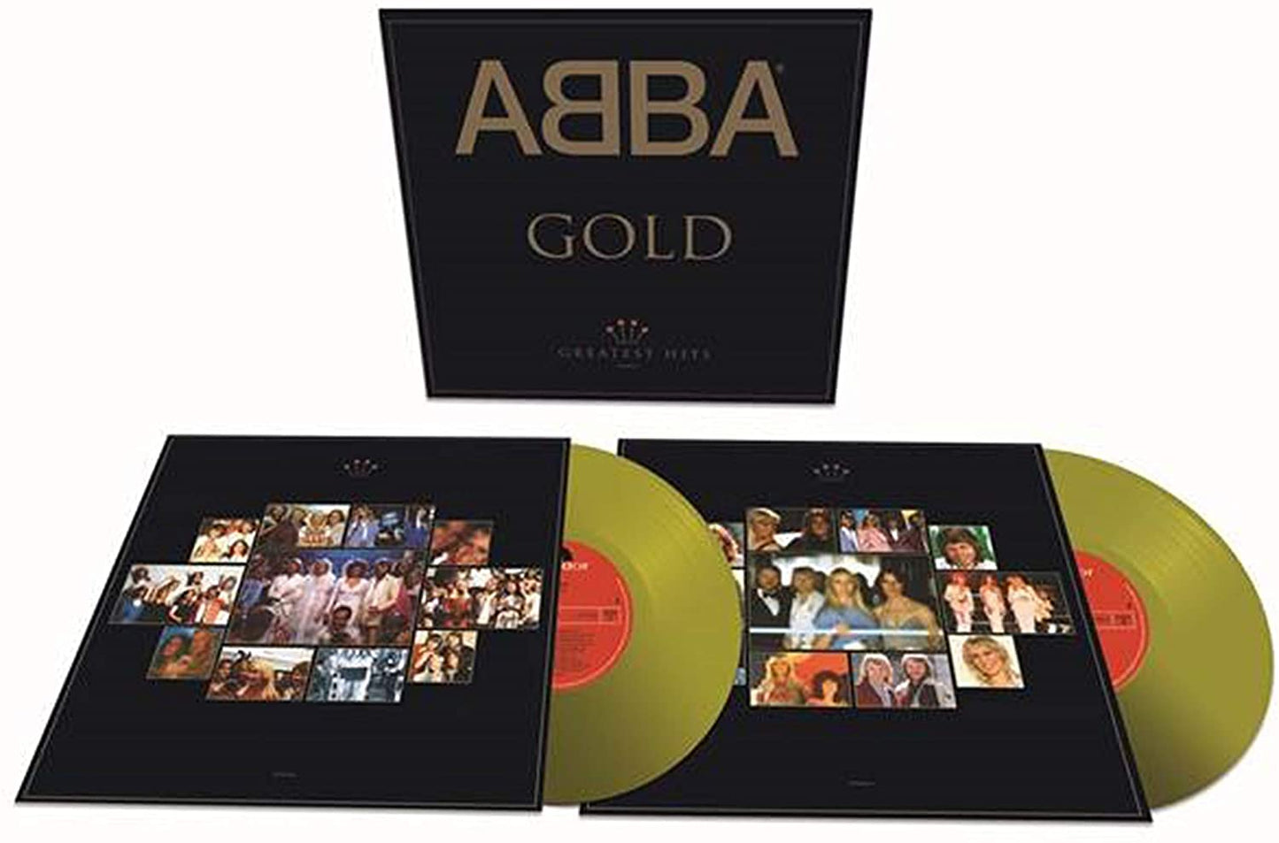 Abba - Gold - 2 x GOLD COLOURED VINYL LP SET - NEW