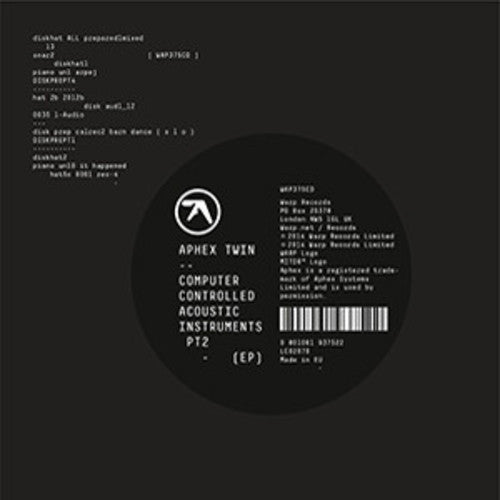 Aphex Twin - Computer Controlled Acoustic Instruments PT 2 (Extended Play, Digital Download Card) Vinyl