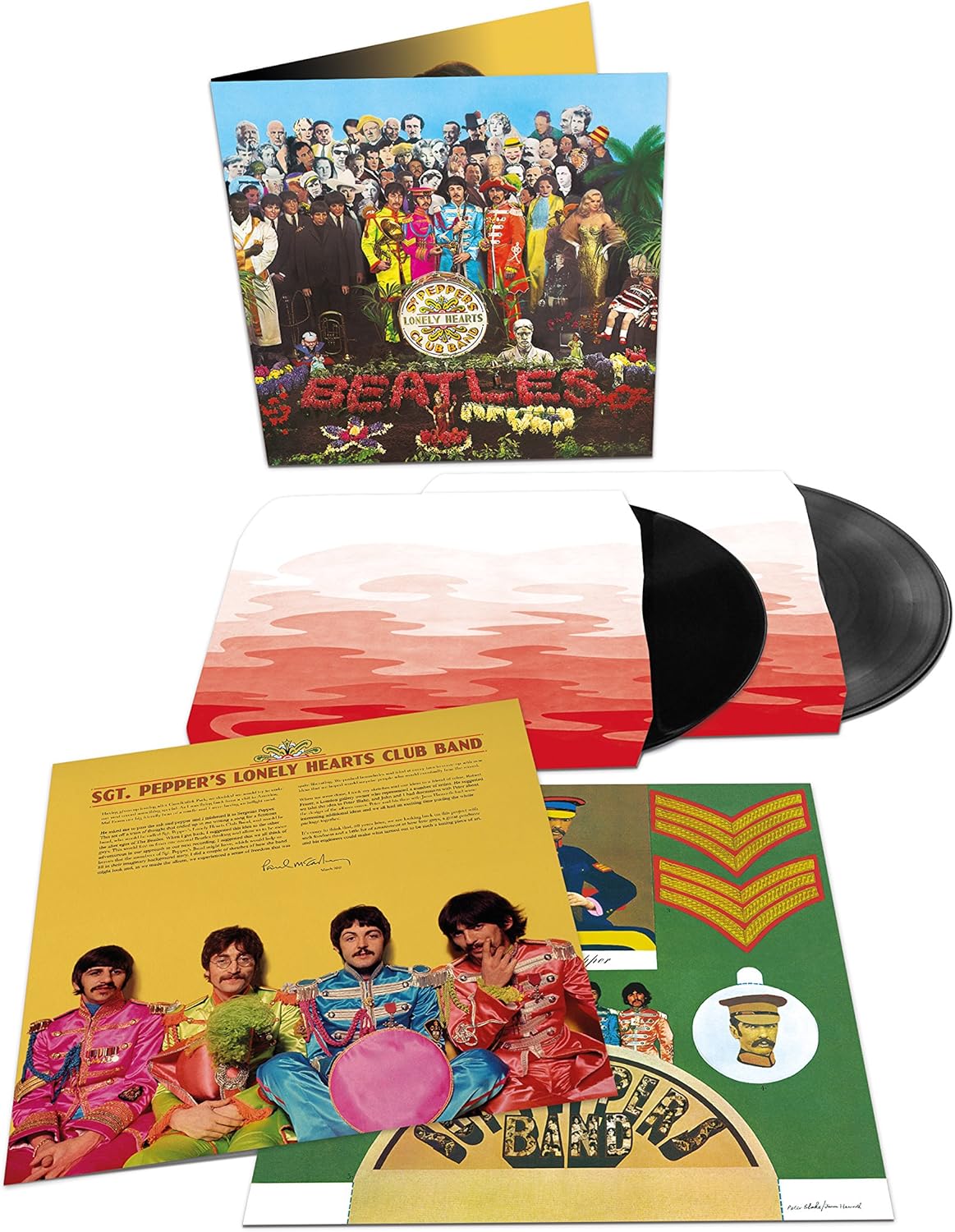 The Beatles – Sgt. Pepper's Lonely Hearts Club Band - 2 x VINYL LP SET - HALF SPEED MASTER