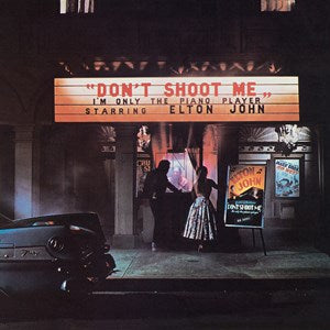 Elton John – Don't Shoot Me, I'm Only The Piano Player - 2 x RED SPLATTER COLOURED VINYL LP SET