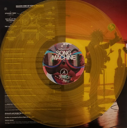 Gorillaz ‎– Song Machine Season One - YELLOW COLOURED VINYL LP