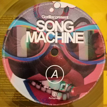 Gorillaz ‎– Song Machine Season One - YELLOW COLOURED VINYL LP