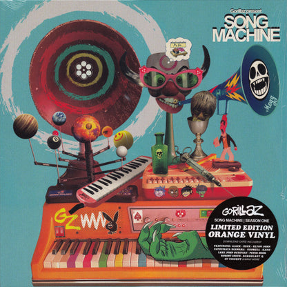 Gorillaz ‎– Song Machine Season One - YELLOW COLOURED VINYL LP