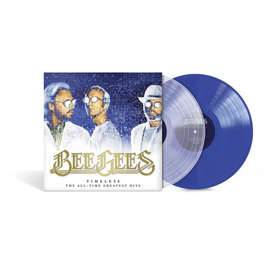 Bee Gees - Timeless Greatest Hits - Double vinyle bleu et transparent