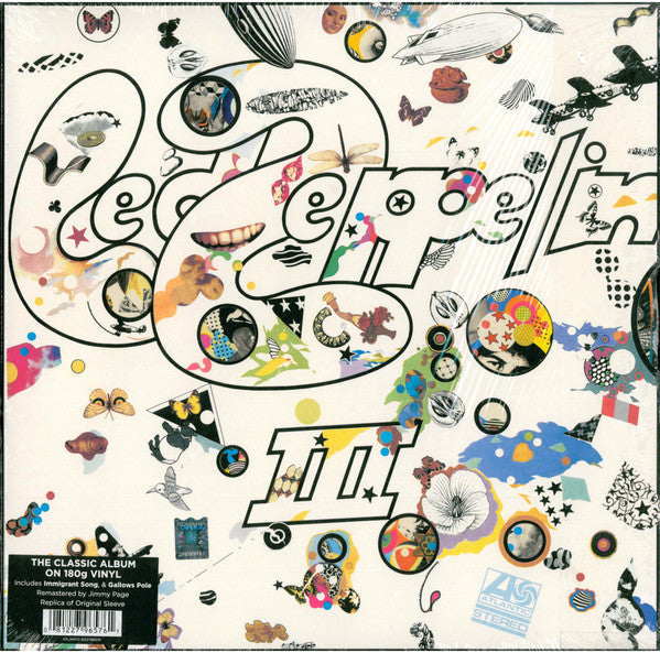 Led Zeppelin ‎– Led Zeppelin III - 180 GRAM VINYL LP - NEW