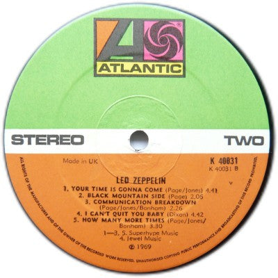 Led Zeppelin - Led Zeppelin (s/t) - VINYL LP