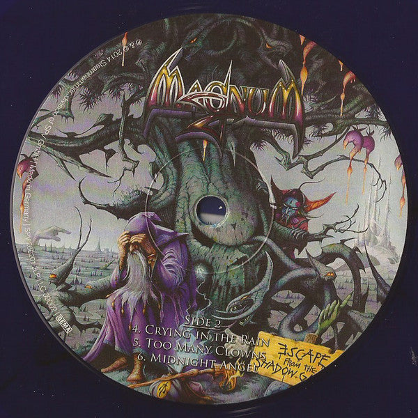 Magnum - Escape From The Shadow Garden - 2 x MARBLED BLUE COLOURED VINYL LP